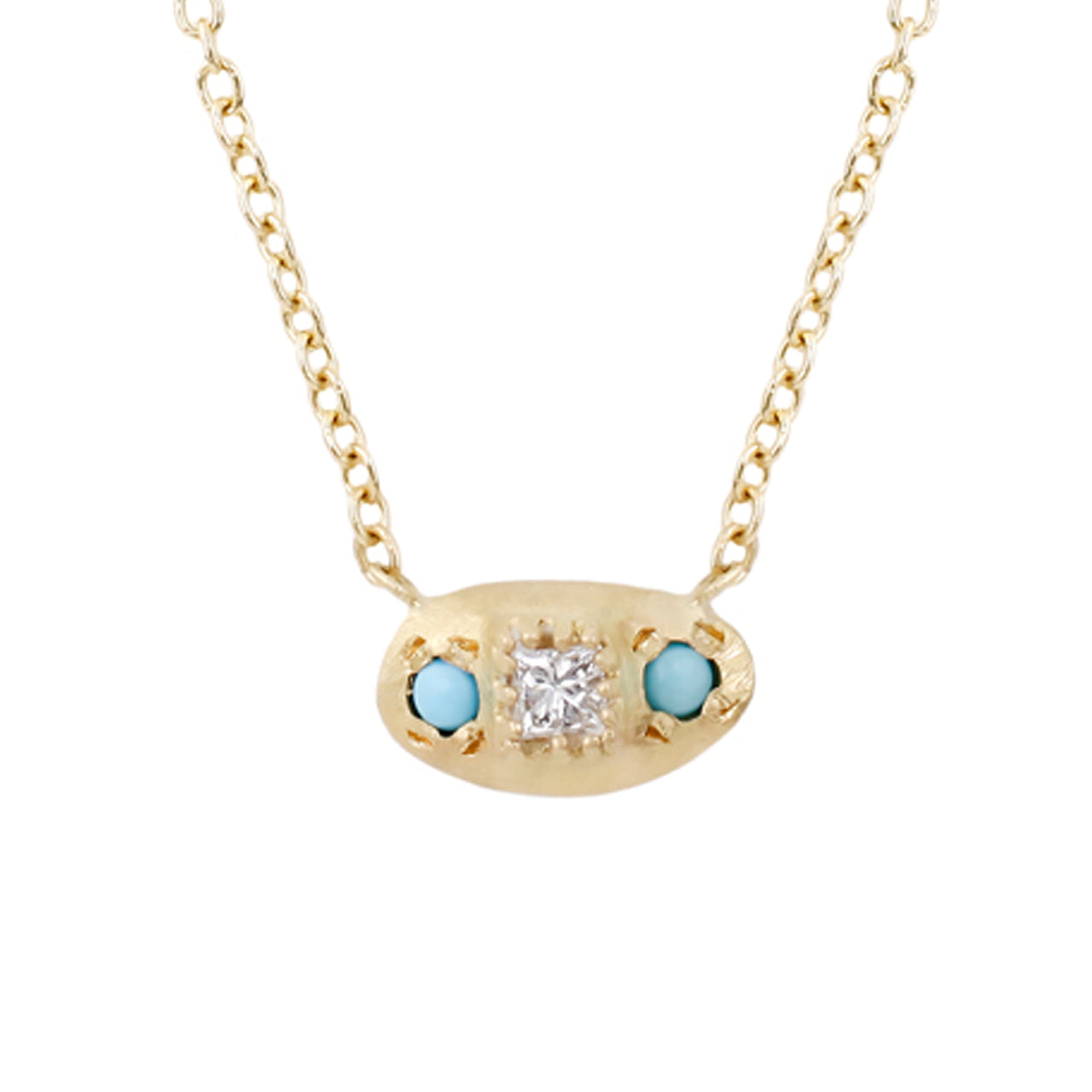 Samara Necklace-Turquoise