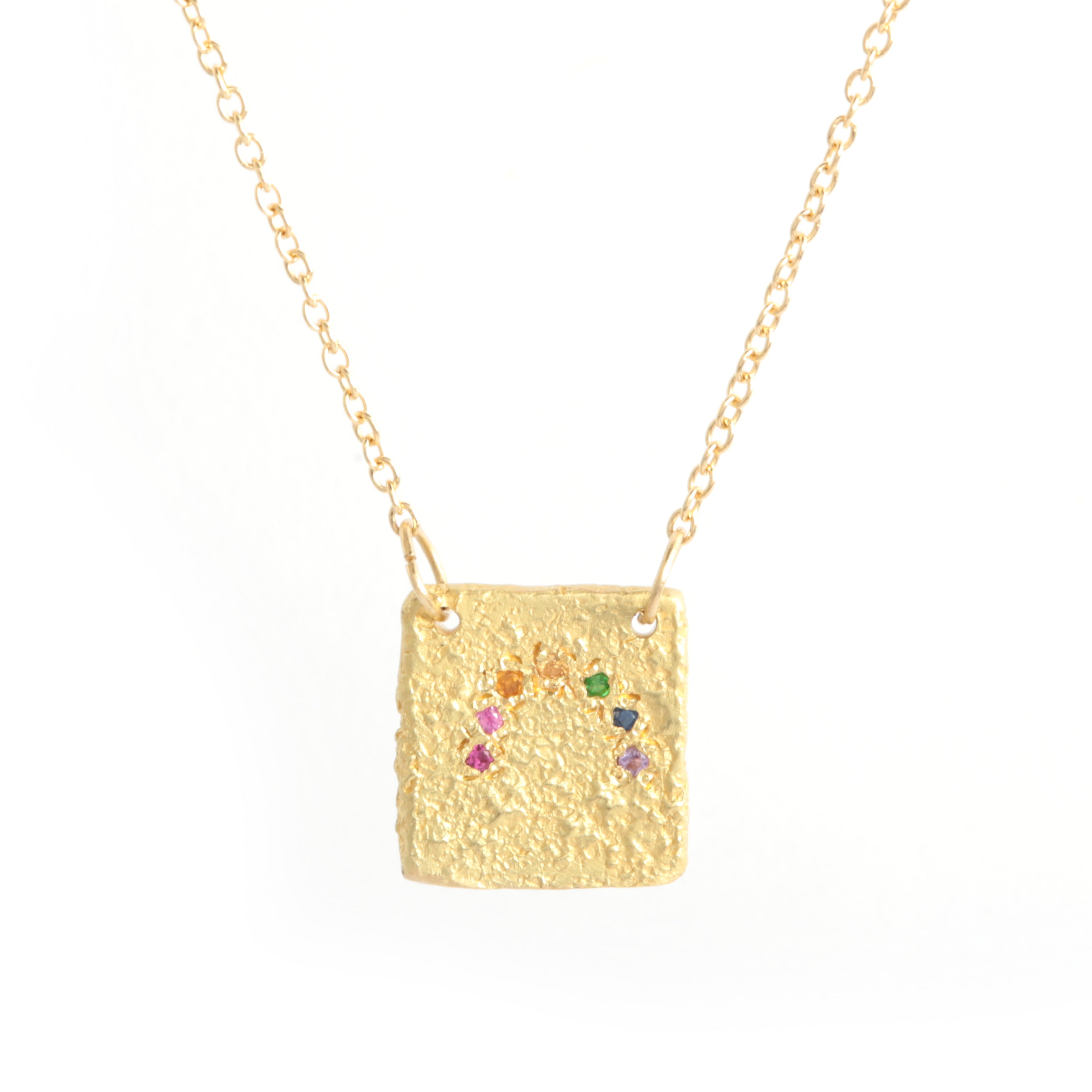 Tesorito rainbow necklace